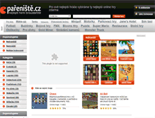 Tablet Screenshot of beta2.pareniste.cz